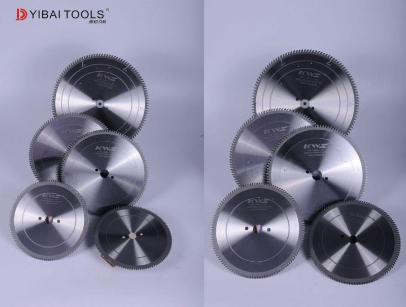 Tungsten Carbide Circular Saw Blade with Tp Tooth for Cutting Aluminum Profile