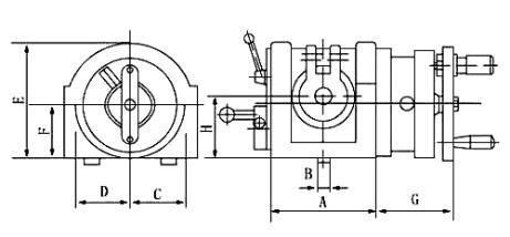 F12 Series Semi-Universal Dividing Head (F12100 F12125 F12160 F12200)