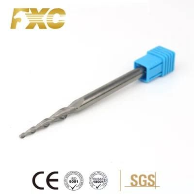 Tungsten Carbide Taper Ball Nose Milling Cutter for Aluminum