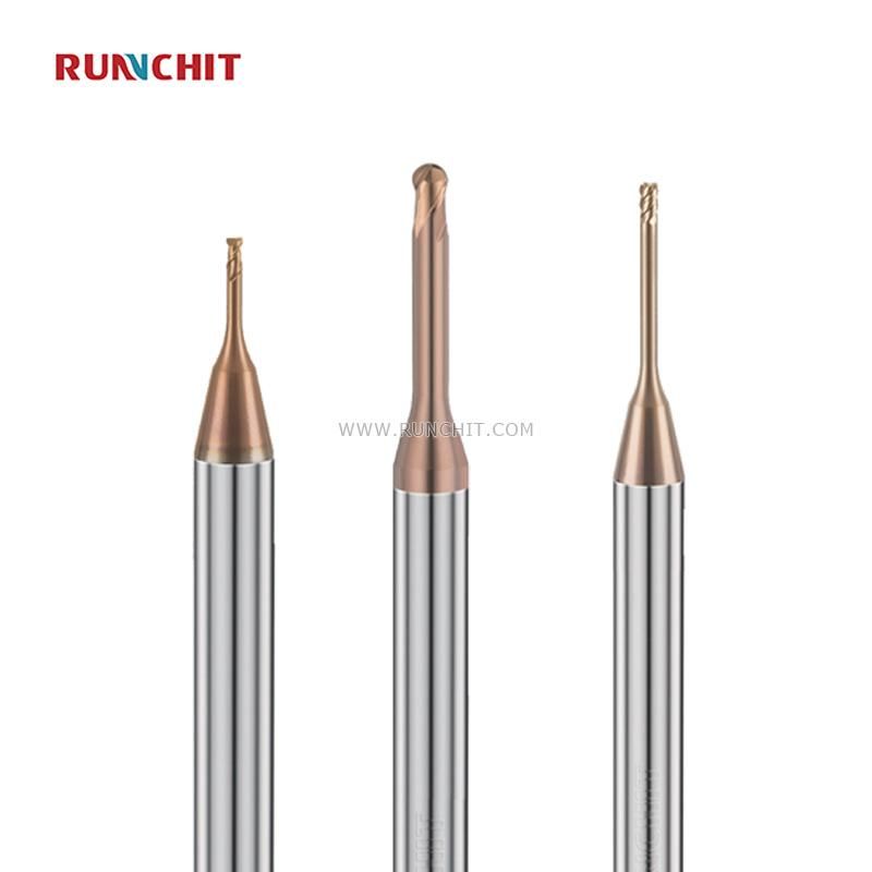 High Wear-Resistant Coating 2flutes HRC55 Cutter Tools of Hardened Steel for Mold Precision Parts Spray Plate Industry (NBM0201A)