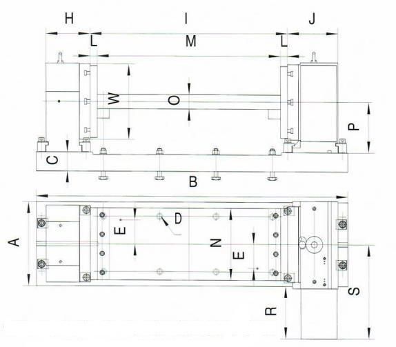 4 Axis Rotary Table with Round Tailstock for Machine Center