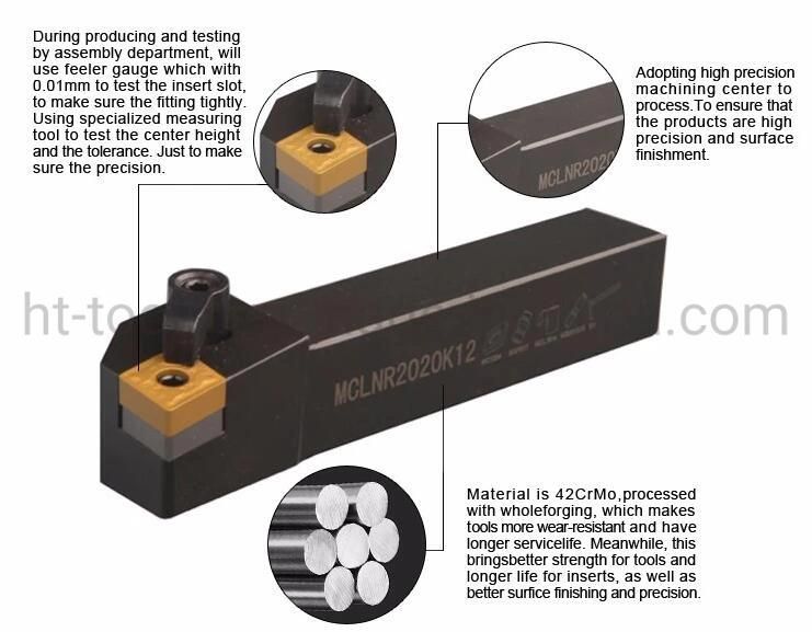 External CNC Turning Tool Holder M Type Boring Bar Different Types of Lathe Cutting Tool