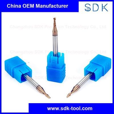 2 Flute Solid Carbide Square End Mills Cutter for Stainless Steel