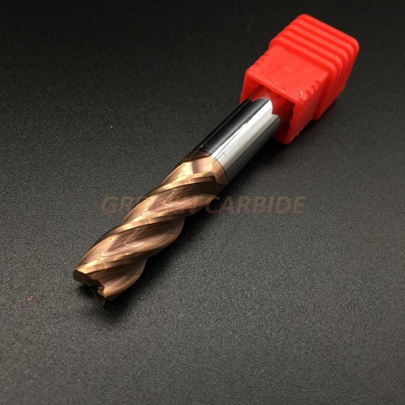 Gw Carbide-4 Flute Tungsten Carbide End Mill Cutting Tools