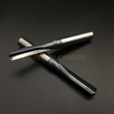 Gw Carbide - H7 Tungsten Carbide Straight Flute Reamer 2 Flutes Machine Reamer