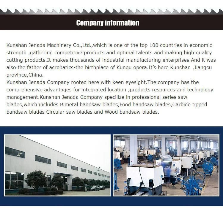 Customized Regular and Skip/Hook Tooth Form of Band Saw Blade for Cutting Metal