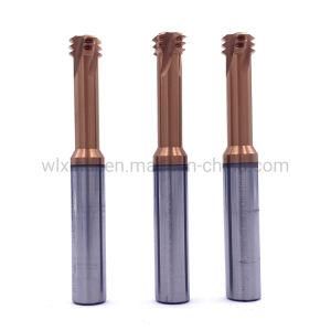 Three-Tooth Thread End Mill M8.0*0.5*D6 Tungsten Carbide