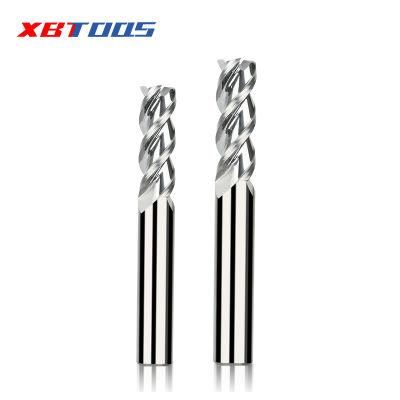 Three Edge Aluminum Alloy Milling Cutter for Ultra Fine Tungsten Steel and Aluminum Alloy Drilling and Milling Machine