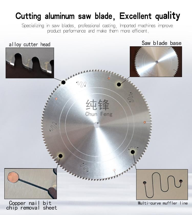 Hard Alloy 24 Inch 600mm Circular Aluminum Saw Blade with Carbide Tips