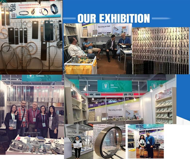 Food Processing Meat and Bone Cutting Band Saw Blades Manufacturer