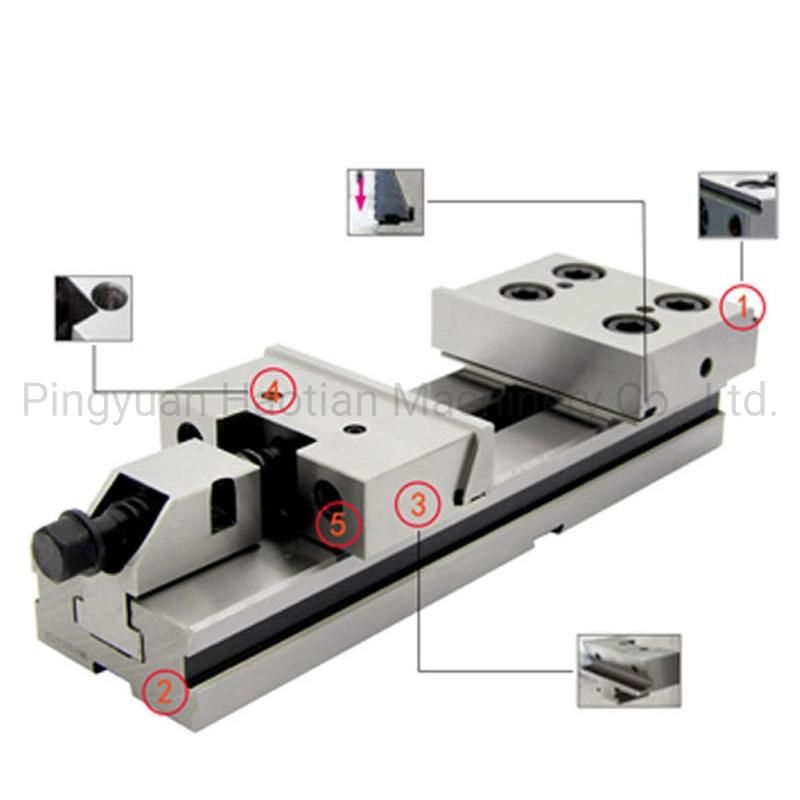 CNC Milling Machine Precision Bench Vise Jaw Grinding Vise Parallel Jaw Vise