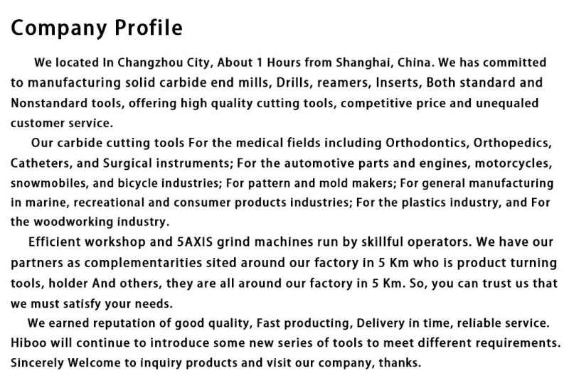 Distribut Low Price HRC55 Square Milling Cutter for Steel