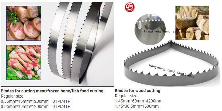 Bandsaw Blades for Cutting Wood, Meat, Plastics, Paper