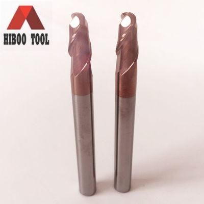 Long Shank HRC58 Tisin Coated Ball End Carbide Tool