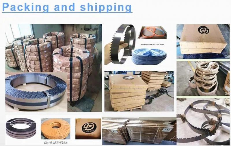Sawmill Portables Hot Selling Tools of Bandsaw Blades