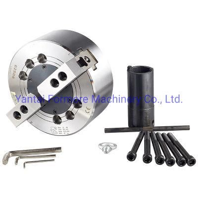 10 Inch 2 Jaw Through Hole Hydraulic Chuck, CNC Lathe Power Chuck