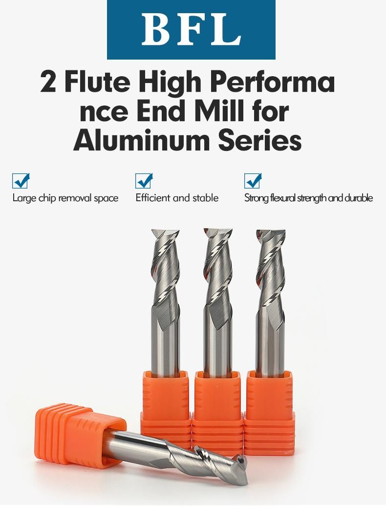 Bfl Carbide 2flutes Aluminum End Mill