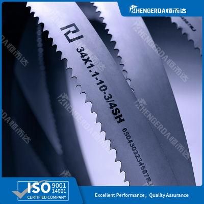 High Productivity Metal Cutting Bi-Metal Band Saw Blade