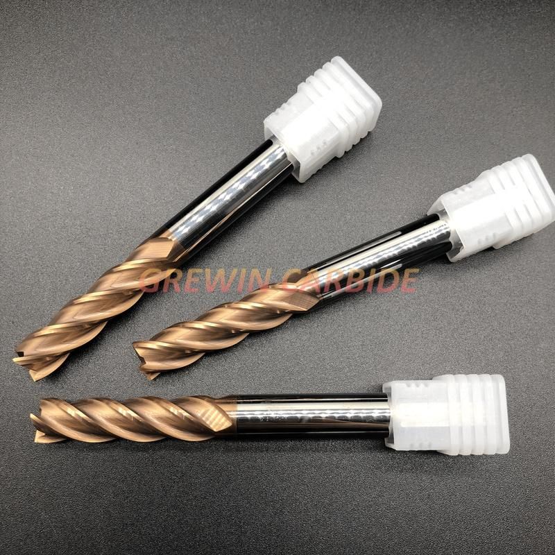 Gw Carbide-Stainless Steel Cutting of Carbide End Mills in HRC55