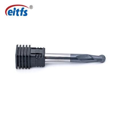 Solid Carbide End Mill 4 Flutes with Corner Radius