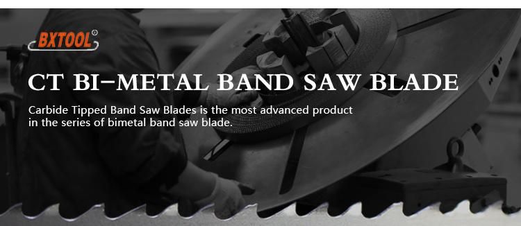 27*0.9*3t Non-Setting Tooth Carbide Tipped Band Saw Blades Cutting for Aluminium, Hard Wood