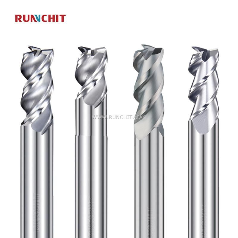 3 Flutes High-Performance Aluminum Cutter Ranges From 0.1mm to 20mm for Aluminum Mold Tooling Clamp 3c Industry (ARS0305) 