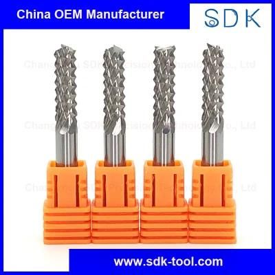 Solid Carbide Corn Teeth End Mills for PCB