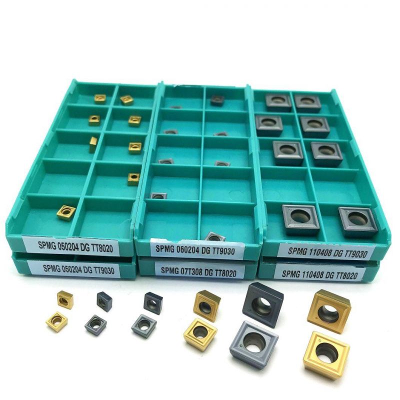 U Drill High Eifficiency Drill Spmg050204/Spmg060204/Spmg07t308/Spmg090408/110408/Spmg140512 Carbide Inserts