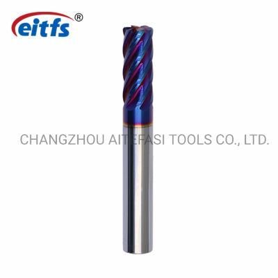 Hot Selling Carbide 4 Flute Bullnose End Mill Cutting Tools