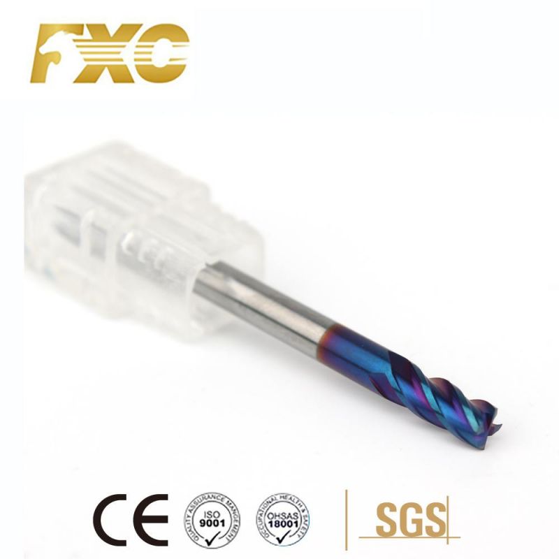 4 Flutes HRC60 Tungsten Carbide Square End Mill