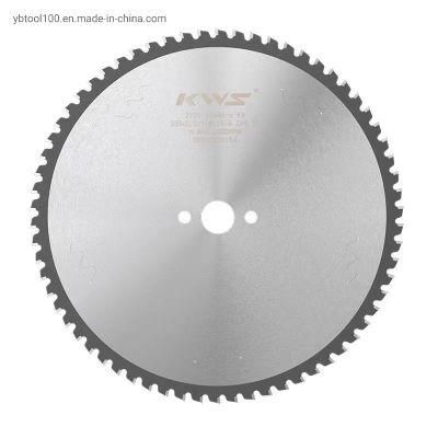 Kws Metal Cutting Saw Cermet Carbide Circular Cold Saw Blade