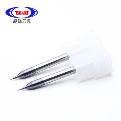 CNC End Mills Manufacture Solid Carbide 2flutes HRC60 Micro Ball Nose End Mills