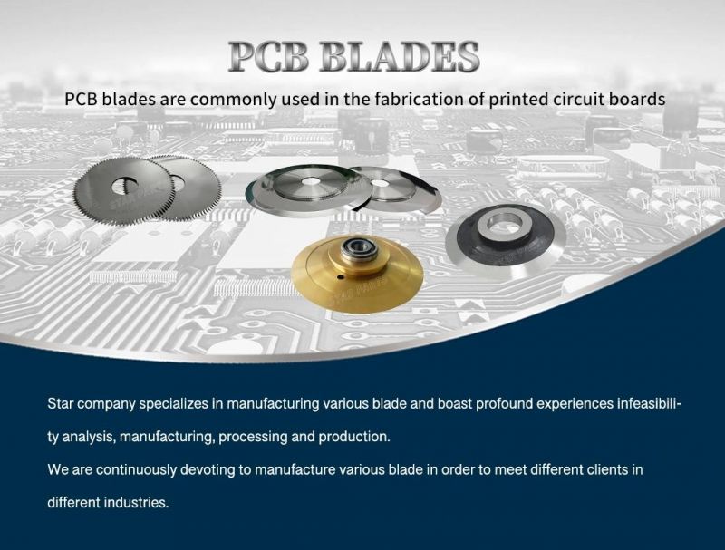 PCB V Engraved Blade for CNC V Cutting Machine