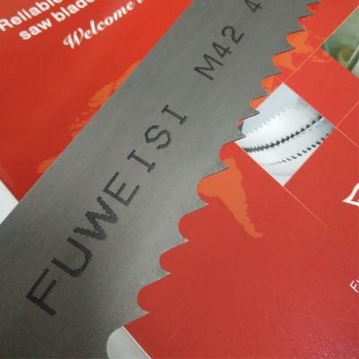 M42 M51 Carbide Bimetal Band Saw Blade For Steel and Wood Cutting.