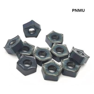 Original Pnmu1205aner-Gh GM Pr1225 Milling Carbide Inserts CNC Lathe Tools for Steel Turning Cutter