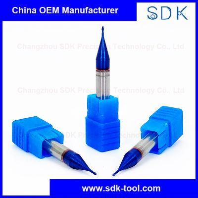 China OEM Manufacturer HRC65 Micro Solid Carbide Square End Mills for Hardened Steels