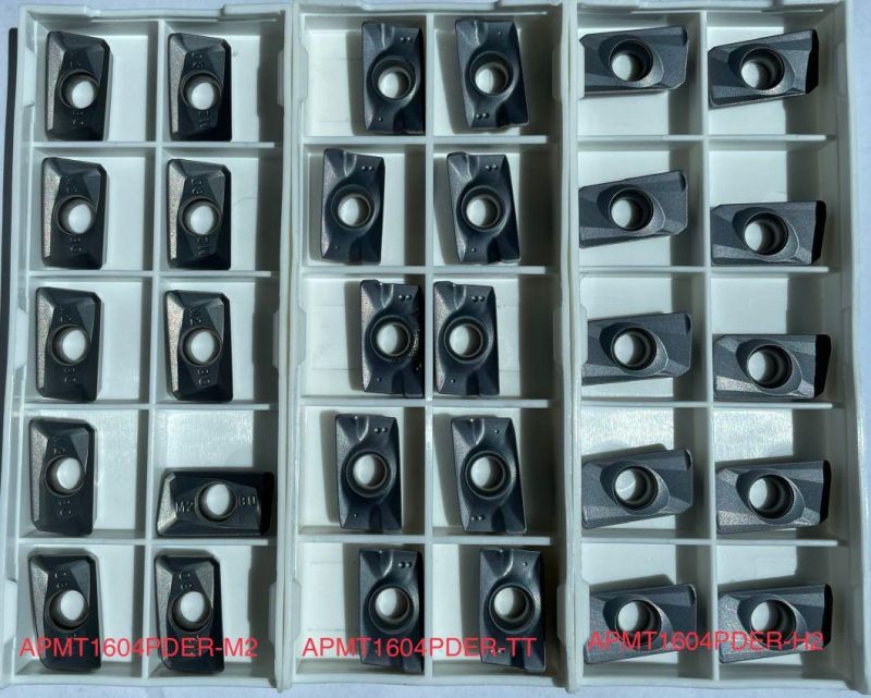 Popular Blmp Series PVD Coated Carbide High Feed Milling Tool Inserts for Fast CNC Machine Processing