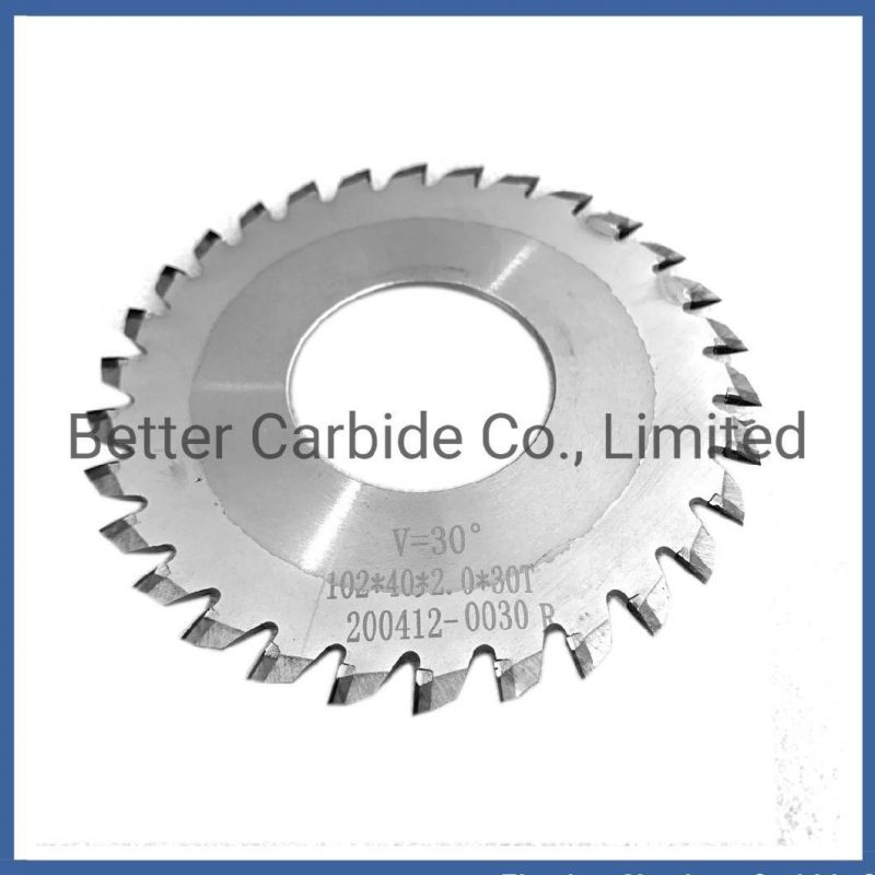 PCB V Scoring Blade - Tungsten Carbide Saw Blade
