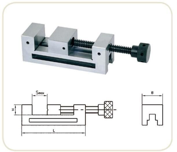 CNC Machine Precision Tool Vise Qgg100 Qgg125 Qgg150 Milling Vise