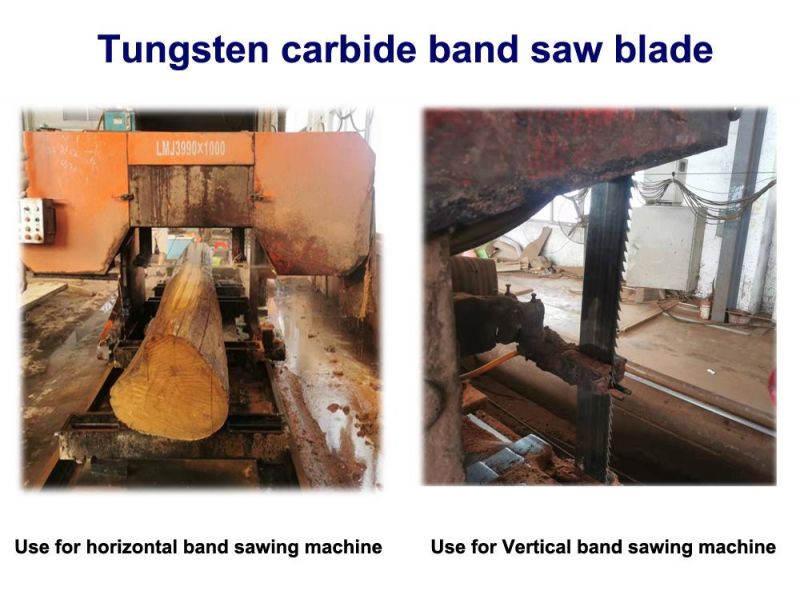 Tungsten Carbide Tooth Bandsaw Blades for Cutting Hardwood