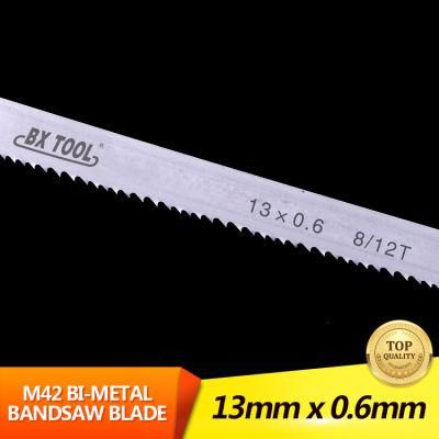 13*0.6mm M42 Bimetal Band Saw Blades for Cutting Metal