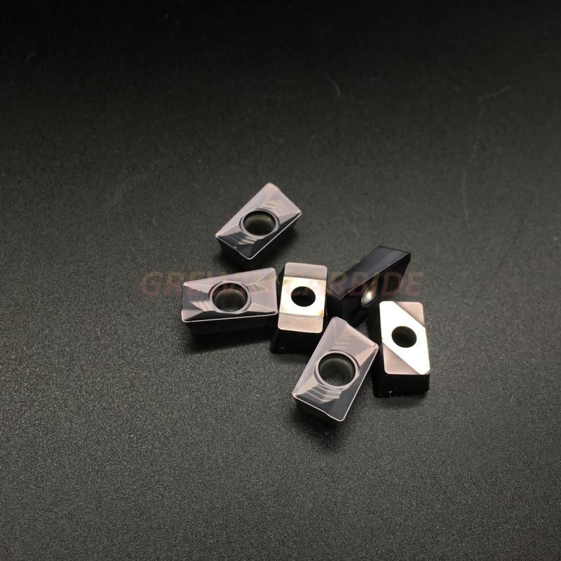 Gw Carbide-Carbide Milling Insert-Apmt1604 for Stainless Steel and Harden Steel- PVD Coating with Good Working Life