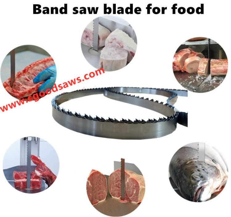 Frozen Meat Bone Cutter Band Saw Blade 4tpi