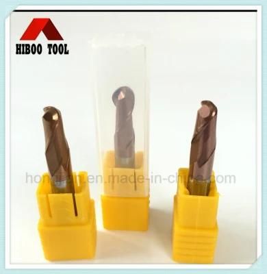 Super High Quality HRC45 Copper Coated Ball End Mill