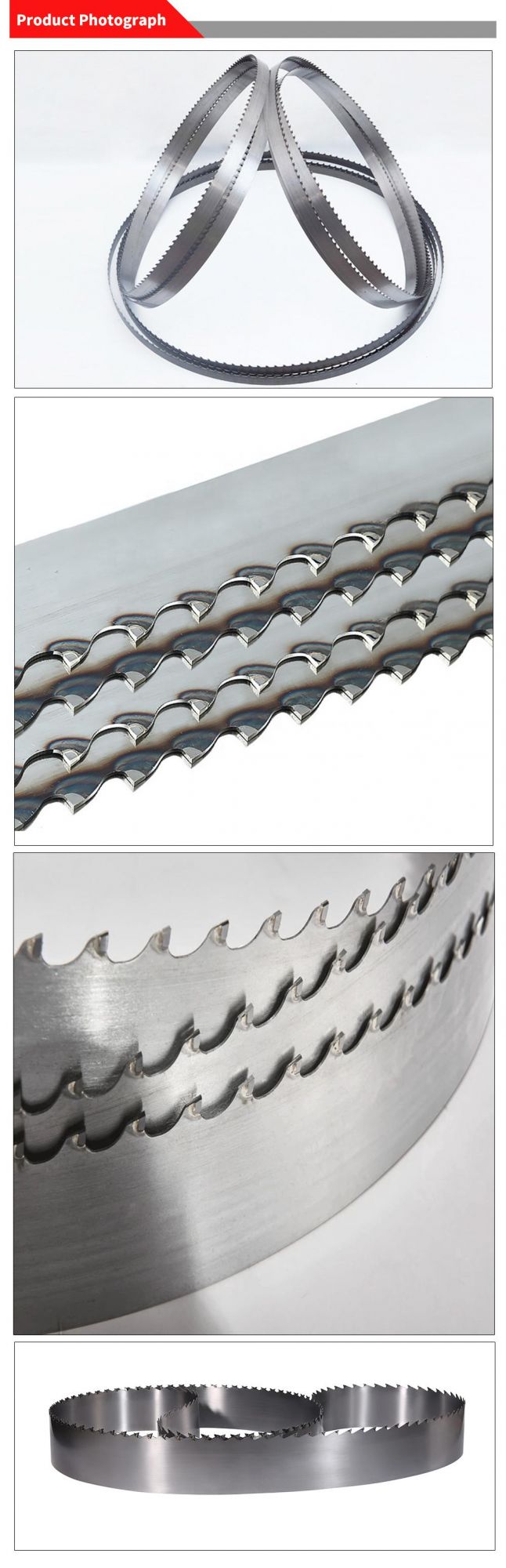 Pilihu Carbide Teeth Band Saw Blade for Hard Wood Cutting