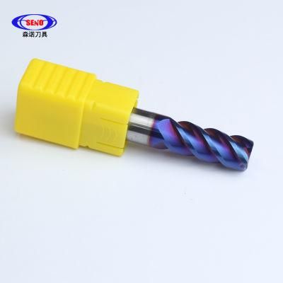 4flutes Square HRC60 Cemented Carbide for Stainless Steel End Mill Cutter