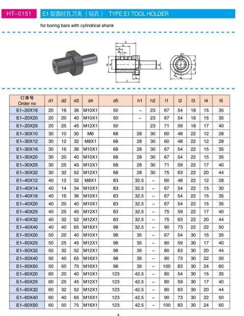 Taiwan Quality High Precision DIN69880 Nc Tool Holder Vdi30 Vdi40 Vdi50 Vdi Tool Holders