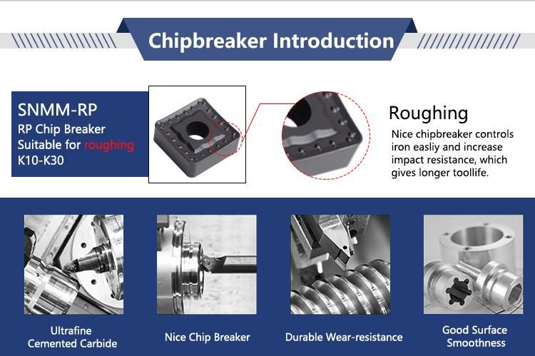 Lathe Tools CNC Indexable Inserts Carbide Inserts for Steel Snmm190624