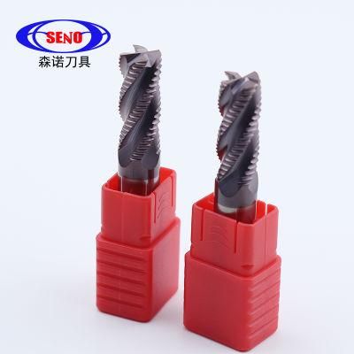 China Suppliers Indexable Square End Mill 4flutes HRC55 Solid Carbide Endmills