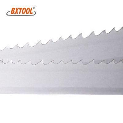 M42/M51 Nonferrous Metal Used Thickness Band Saw Blades Cutting Round Bar Cutting Titanium Alloy